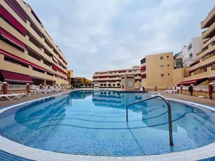 Cozy Beachfront Flat With Pool & Panoramic Sea View Terrace Daire Puerto de Santiago